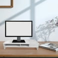 thumbnail image 4 of FOLOYORI White Space Saving Monitor Riser and Desktop Organizer with Drawer Storage, 4 of 8