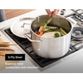 thumbnail image 2 of Misen 8 Qt Stainless Steel Stock Pot With Lid - Stew & Soup Pot With Handles - Large Pot For Cooking, 2 of 5