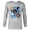 Athletic Heather, variant on Marvel Studios The Marvels Super Heroes and Flerkittens Cute - Long Sleeve T-Shirt for Men - Customized-Athletic Heather