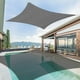thumbnail image 2 of Toldo vela de sombra 3 x 5 m - Toldo exterior impermeable anti-UV para terraza de jardín, 2 of 5