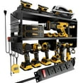 thumbnail image 1 of Organizador de herramientas eléctricas Spampur, soporte de pared, 190 kg, carga 4 salidas, 1 of 8