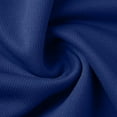 thumbnail image 6 of Vibrex Plus Size Dresses Women's solid color casual long sleeved lapel denim patchwork cuff hem pullover dress Flowy Casual Maxi Dresses Navy_2XL, 6 of 8