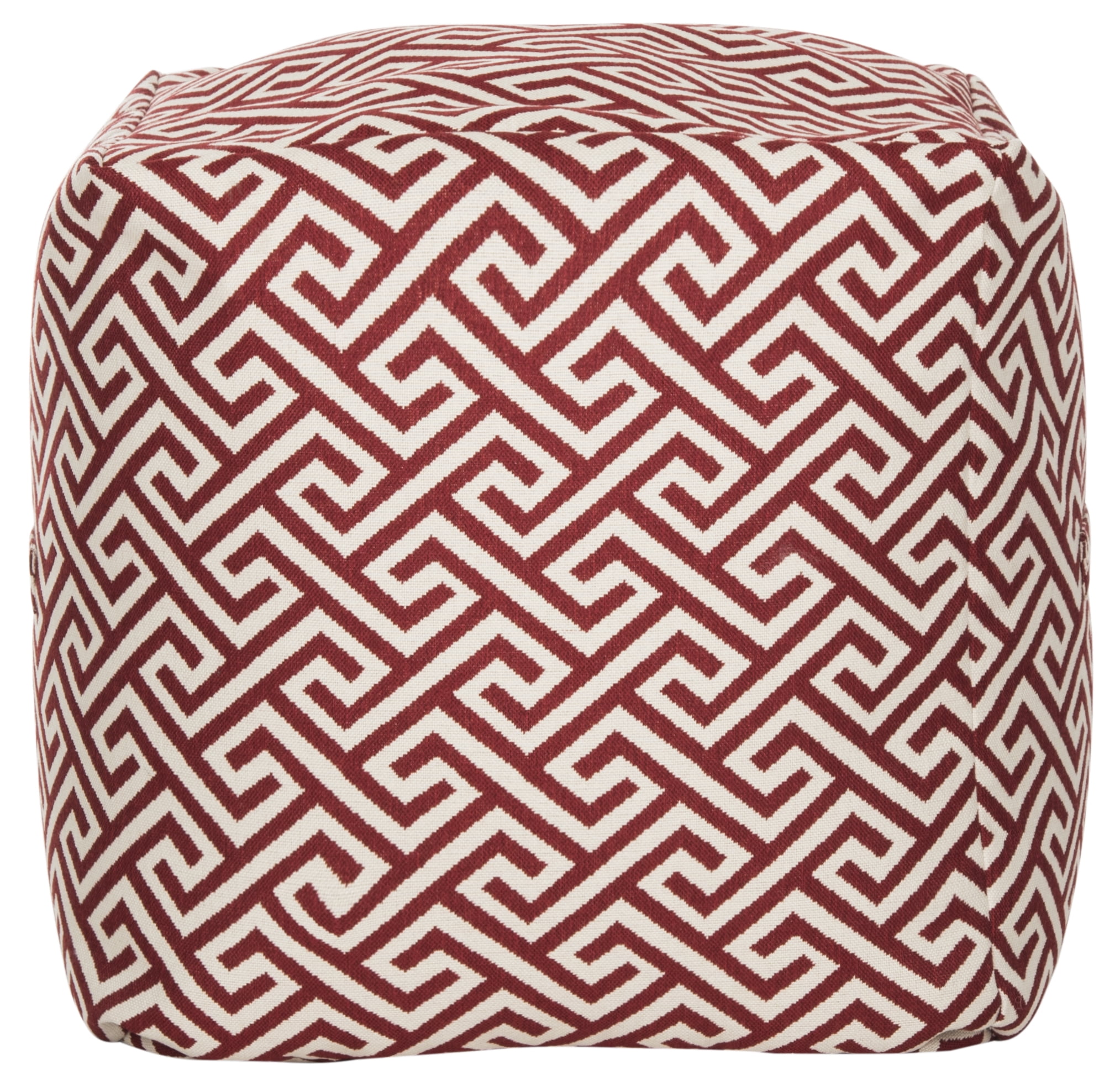 Better Homes and Gardens Greek Key Pouf