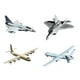 thumbnail image 5 of 4 piezas DIY Airplane Crafts Kit de construcción de Conjunto de adornos de juguetes interactivos para niños Modelo de aviones para adultos, 5 of 8
