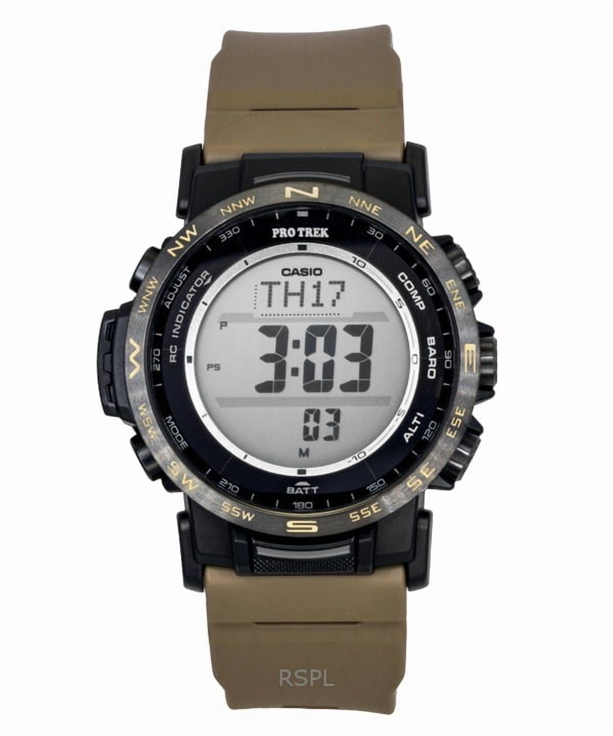 Casio Pro Trek Climber Line Digital Bio Based Resin Strap Tough