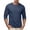 *Navy, variant on VBVC Men's Crew Neck 3/4 Sleeve T-Shirt , Chest Pocket Basic Daily Tee For Men,Army Green,S-3XL