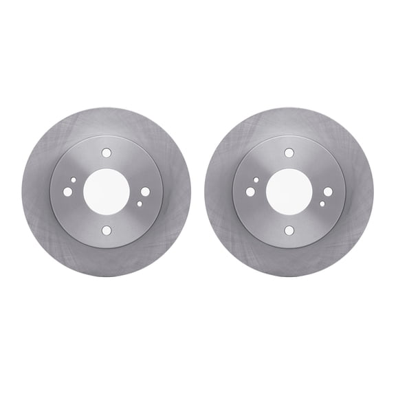 Dynamic Friction Company Rear Brake Rotors 6002-67029