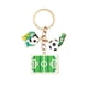 thumbnail image 1 of Llavero de fútbol para aficionados, diseño de campo en miniatura, pequeño regalo para amantes del fútbol, bolso o accesorio de llaves, recuerdo duradero y con estilo, 1 of 1