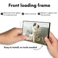 thumbnail image 6 of Americanflat Front Loading Picture Frame Set - 4x6 - Black - 12 Pack, 6 of 7
