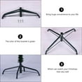 thumbnail image 4 of Soporte Base Bsvklp Navidad Marco Soporte Inferior Árboles Navidad Plegable Hierro 50 Cm, 4 of 9