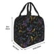 thumbnail image 3 of Easygdp Lavender Flowers Bolsa Térmica Premium - Tela Oxford Impermeable, Gran Capacidad, Bolsillo Frontal, Unisex para Trabajo, Escuela, Actividades al Aire Libre y Picnics, 3 of 8