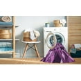 thumbnail image 2 of Ahgly Company Machine Washable Indoor Rectangle Transitional Dark Magenta Purple Area Rugs, 4' x 6', 2 of 7