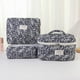 thumbnail image 5 of Pisexur Belleza Maquillaje Bolsa de cosméticos portátil acolchada de gran capacidad, bolsa de almacenamiento floral acolchada, bolsa de almacenamiento para artículos de tocpara mujeres y hombres, 5 of 5