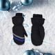 thumbnail image 3 of 3 pares para niños Mittens Invierno Guantes impermeables Equipo deportivo Accesorios portátiles Cómodo espesado Diseño Actividades al aire libre Negro S Inevent HA059220-10B, 3 of 6