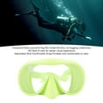 thumbnail image 3 of Diving Goggles, Large View Snorkel Glasses with Anti Fog Tempered Glass Lens Adjustable Strap for Clear HD View Comfortable Fit, 3 of 7