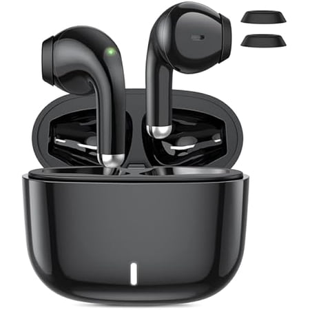 CZ Wireless Headphone for Samsung Galaxy S24 Ultra S25 S23 FE S22 S21 Plus Bluetooth 5.3 Earbuds Noise Canceling Earphones for iPhone 16 15 17 Pro Max 14 13 HiFi Stereo Earphone for Galaxy Z Flip