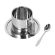 thumbnail image 4 of Juego De Tazas De Café De Acero Inoxidable De Doble Pared Con Platillo, Cuchara, Tazas Aisladas Para Bebidas Frías O Calientes, 3 Uds., 4 of 8