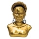 thumbnail image 2 of Estatua de mujer africana, obra de arte, figura de busto de señora, adorno estético exquisito Cabello corto Macarena Escultura de resina, 2 of 8