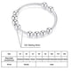 thumbnail image 2 of 925 Sterling Silver Anti Anxiety Ring For Women Men Fidget Rings For Anxiety Anxiety Ring With Beads Spinner Ring, 2 of 5