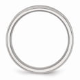 thumbnail image 2 of Primal Steel Stainless Steel Concave Beveled Edge 6mm Brushed/Polished Band, 2 of 9