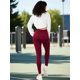 thumbnail image 3 of Pack de 2 Leggings Casuales de Mujer Unitalla de Yoga para Dama y Cintura Alta Pantalones Ajustados con Control de Abdomen no transparentan, 3 of 5