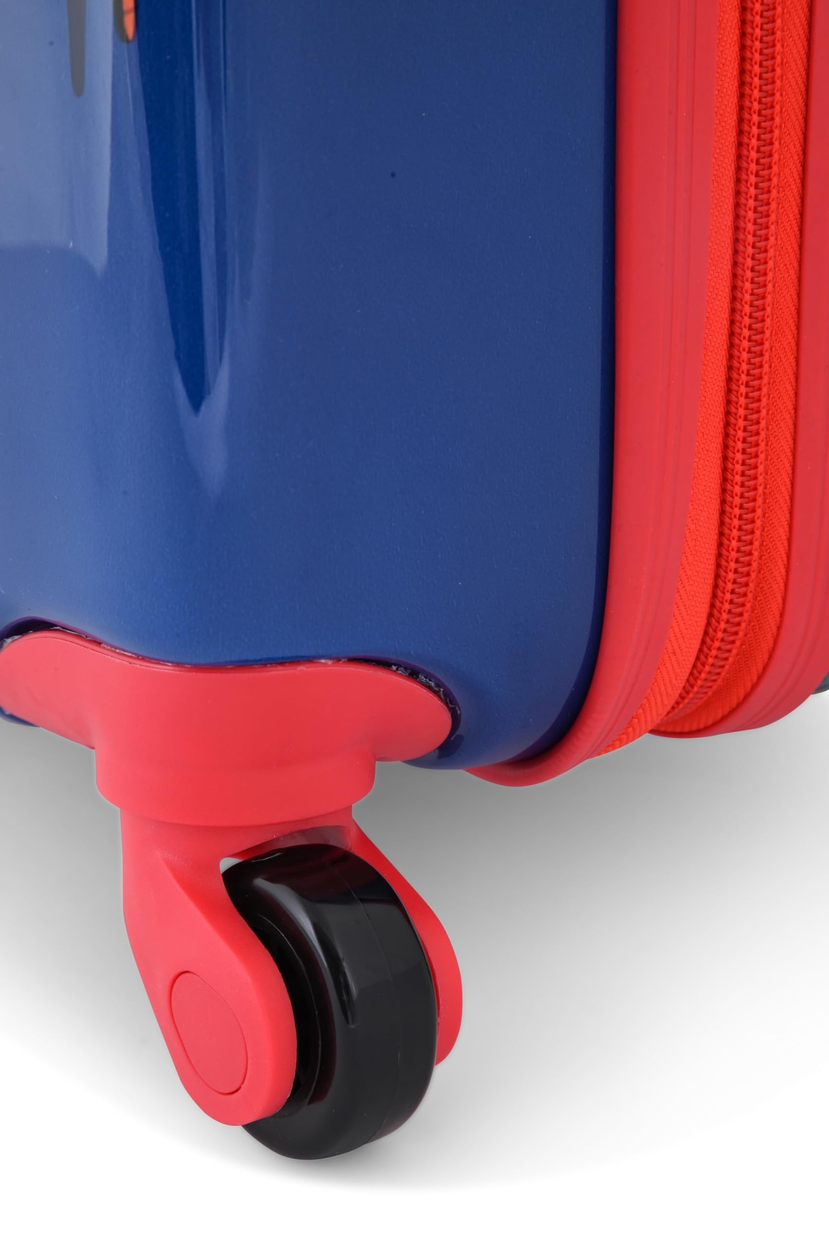 Fast Forward Marvel Spiderman 20" Hardshell Luggage - Cute & Durable Hard-side Suitcase for Travel with Spinner Wheels 20"x12"x8"