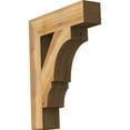 thumbnail image 2 of Ekena Millwork 4"W x 18"D x 22"H Balboa Block Rough Sawn Bracket, Western Red Cedar, 2 of 25