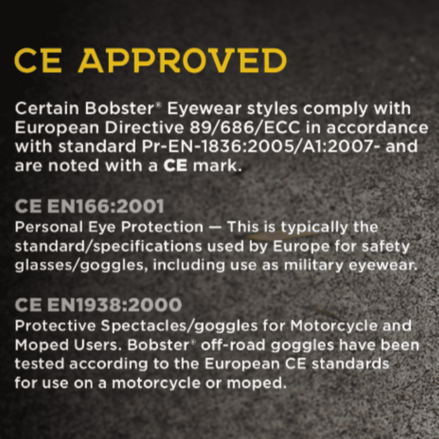Bobster Stella Womens Motorcycle Sunglasses Gloss Clear Gray w/Smoke Lens