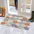 thumbnail image 5 of Bohemian Retro Color Diamond Pattern (3) Door Mat Welcome Door Mat for Front Door, Home Entrance, Yard, Floor, Patio, Non Slip Spring Summer Welcome Mat Indoor Outdoor Doormat 30"*17", 5 of 6