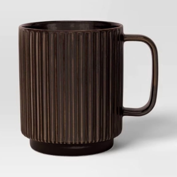 16oz Moira Ceramic Mug Black