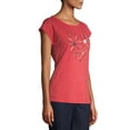 thumbnail image 3 of EV1 from Ellen DeGeneres Firework Heart T-Shirt Women's, 3 of 6