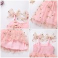 thumbnail image 5 of IDOPIP Toddler Baby Girls Tutu Dress Birthday Party Princess Dresses Floral Sequin Tulle Sundress for 6M-6Y, 5 of 8