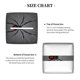 thumbnail image 5 of Balery Black Spider On Web Porta Pañuelos de Cuero con Estampado – Funda Moderna Cuadrada para Caja de Pañuelos, Dispensador 5x5x5'', 5 of 7