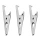 thumbnail image 2 of 300Pzs Tono de Plata Abrazaderas de Cocodrilo Clip de con de Metal, 2 of 5