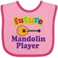 thumbnail image 3 of Inktastic Future Mandolin Player Music Boys or Girls Baby Bib, 3 of 4