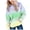 A02-Green, variant on Taybagh Hoodies for Teen Girls Ice Cream Print Print Velvet Classic Hoodie Teen Sweatshirts Size 10-12 Crewneck