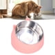 thumbnail image 4 of Cuenco Calefactor Para Mascotas De Acero Inoxidable Nórdico Para Proteger La Columna Cervical, Cuenco De Comida Para Gatos A Temperatura Constante, 4 of 7