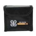 thumbnail image 3 of Battery Fireproof Explosion Proof Bag, Batteries Protector Storage Bag Reliable Heat Proof Safe  For Traveling 1 Battery,2 Battery,3 Battery, 3 of 8