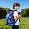 thumbnail image 4 of Konghyp 3Pcs Backpack Set, Large Capacity Backpack with Lunch Bag, Versatile Casual Backpack Kit, Insulated Lunchbox, Stylish Pencil Case, Durable and Waterproof, Perfect for Daily Use, 4 of 7