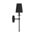 thumbnail image 2 of Trade Winds Lola 1-Light Wall Sconce in Matte Black, 2 of 6