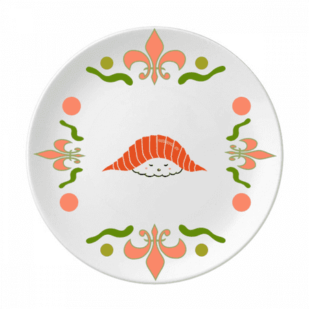 

Japanese Sushi Singmon Rice Ball Flower Ceramics Plate Tableware Dinner Dish