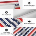 thumbnail image 6 of 4th of July Outdoor Rug for Patio/Deck/Porch, Non-Slip Large Area Rug 5 x 7 Ft, Independent Day Retro Red Blue Stars Wood Grain Indoor Outdoor Rugs Washable Area Rugs, Camping Rug Carpet Runner, 6 of 8