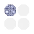 thumbnail image 2 of Kll Octagon Drink Coasters Set Of 4,Pu Leather Absorbent Coasters Set Decorative Coffee Cup Coasters Housewarming Gift For Home Decor-Blue And White Porcelain Chinaware, 2 of 9
