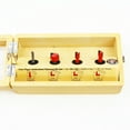 thumbnail image 3 of Freud Genuine 4 Piece Undersized Plywood Router Bit Set With 1/4" Shank # 90-106, 3 of 4