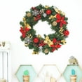 thumbnail image 6 of ZPAQI Cute Christmas Garland Wall Sticker Baby Kids Living Room Xmas Tree Wreath Decal, 6 of 15