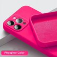 thumbnail image 1 of New Luxury Original Liquid Silicone Phone Case For iphone 16 15 14 13 12 11 Pro Max Plus Lens Protection Shockproof Back Cover Phosphor For iPhone 14, 1 of 6