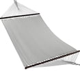 thumbnail image 2 of Jumbo Caribbean Hammock - 55 Inch - Soft-Spun Polyester - White, 2 of 4