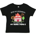 thumbnail image 3 of Inktastic Book My Reservation I'm Going to My Nana and Papa's House Boys or Girls Toddler T-Shirt, 3 of 5