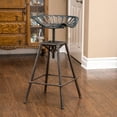 thumbnail image 1 of Faris Saddle Copper Iron Barstool, 1 of 4