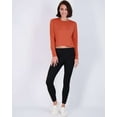 thumbnail image 6 of Real Essentials 5 Pack: Women's Dry Fit Crop Top - Long Sleeve Crew Neck Stretch Athletic Tee (Available in Plus Size), 6 of 7
